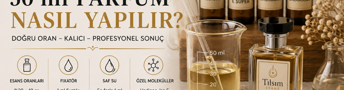 50 ml Parfüm Nasıl Yapılır?