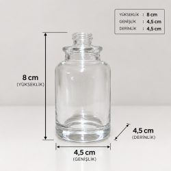 Topaç Şişe 50 ml - Kolay Kapama
