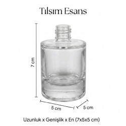 Silindir Şişe 50 ml - Kolay Kapama