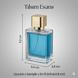 Kısa Dikdörtgen Şişe Set 50 ml - KDKDRTG50