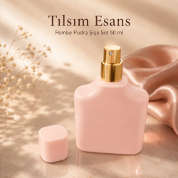 Pudra Pembe Şişe Set 50 ml - PDRPMB50