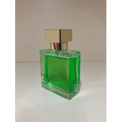 Kısa Dikdörtgen Şişe Set 50 ml Gold Kapak