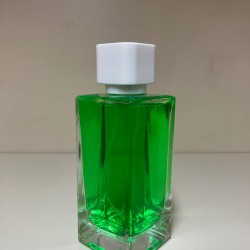 Uzun Dikdörtgen Şişe Set 100 ml Beyaz Kapak