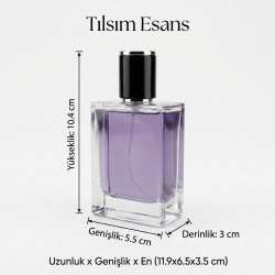 Kalın U Şişe Set 50 ml Beyaz Polo Gold Kapak